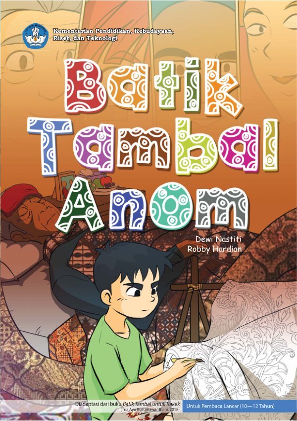 Sampul Batik tambal Anom
