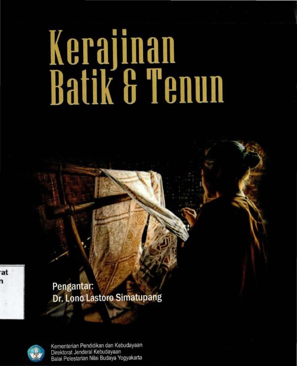 Sampul Kerajinan batik dan tenun