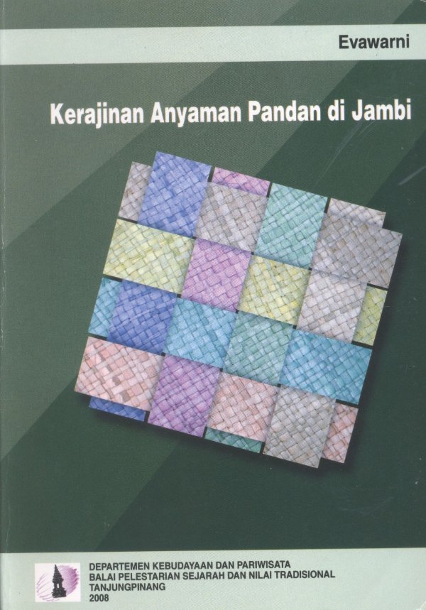 Sampul Kerajinan anyaman pandan di Jambi