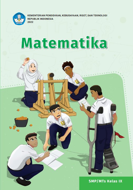 Sampul Matematika untuk SMP/MTs Kelas IX