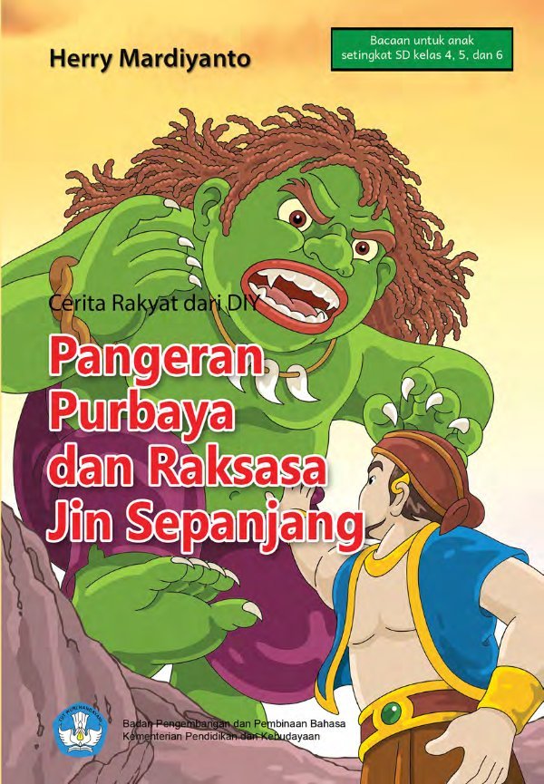 Sampul Pangeran Purbaya dan raksasa jin sepanjang
