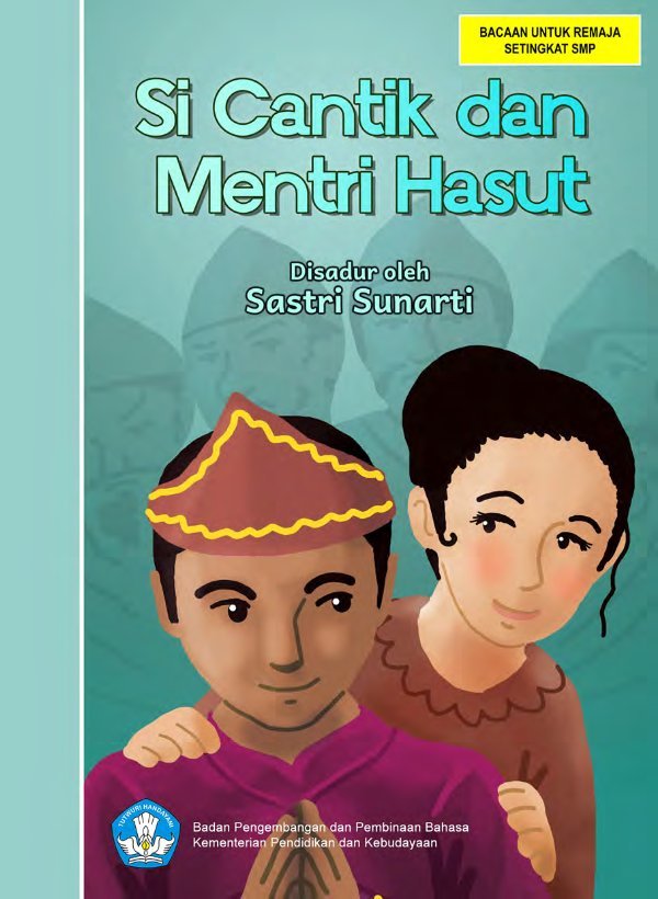 Sampul Si Cantik dan mentri hasut