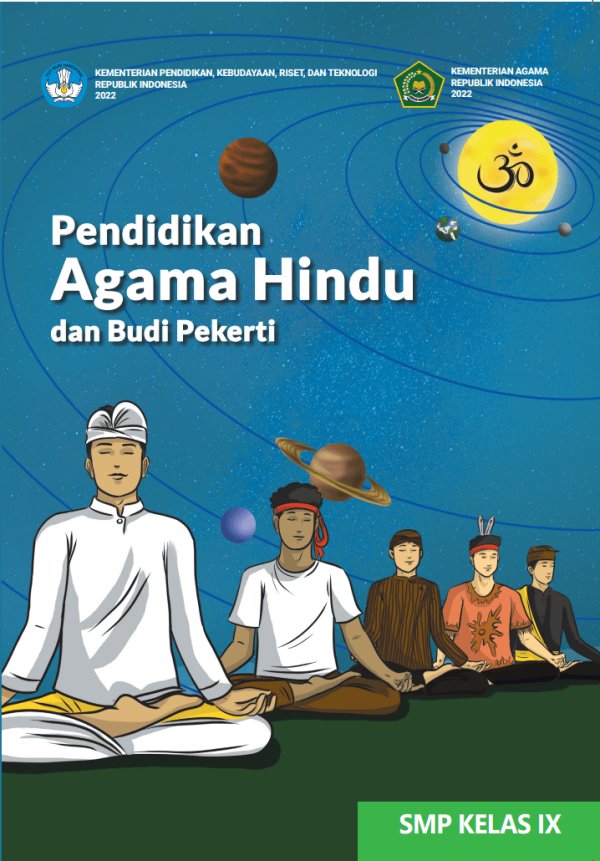 Sampul Pendidikan Agama Hindu dan Budi Pekerti untuk SMP Kelas IX