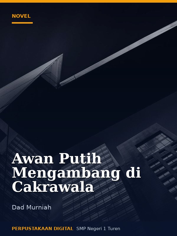Sampul Awan Putih Mengambang di Cakrawala