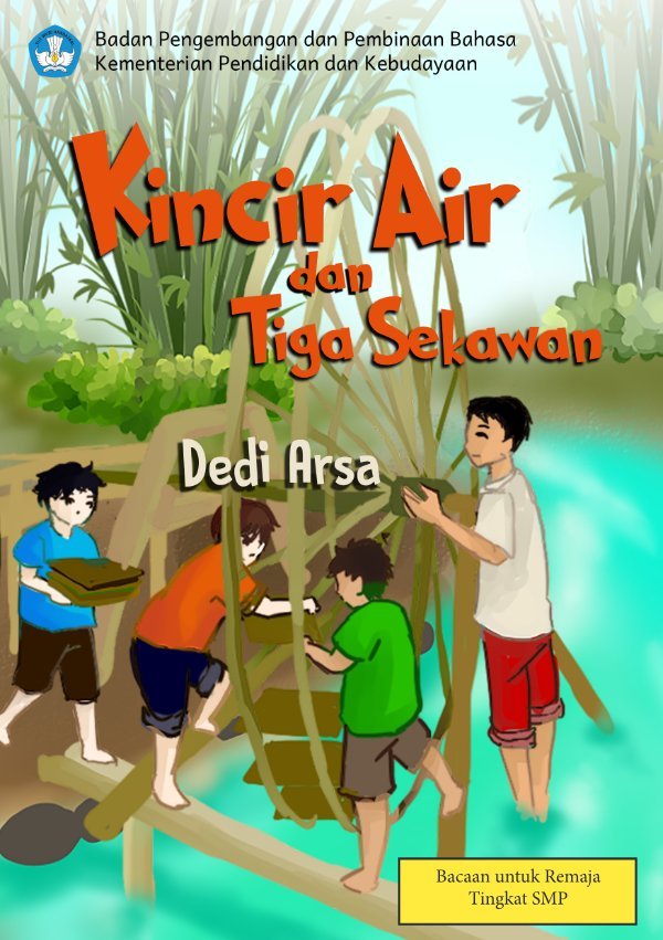 Sampul Kincir air dan tiga sekawan