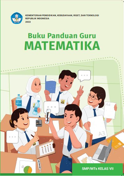 Sampul Buku Panduan Guru Matematika untuk SMP/MTs Kelas VII