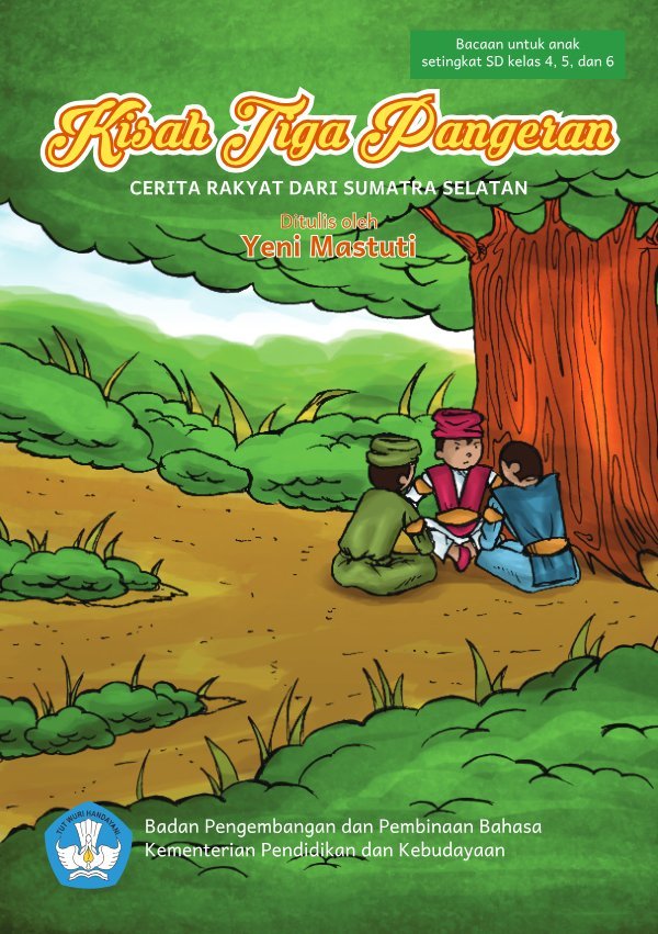 Sampul Kisah Tiga Pangeran