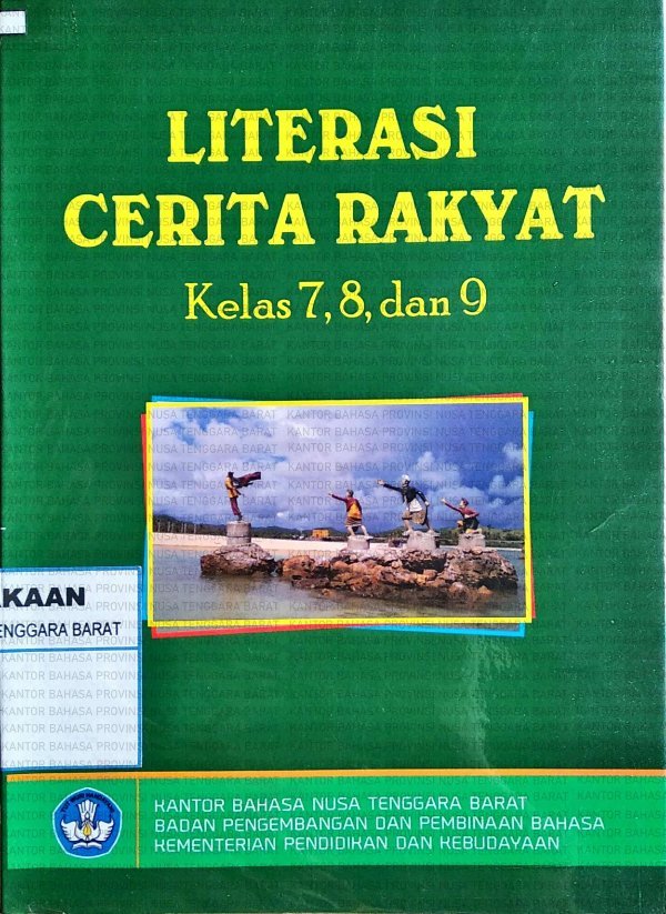 Sampul Literasi cerita rakyat Kelas 7, 8, dan 9