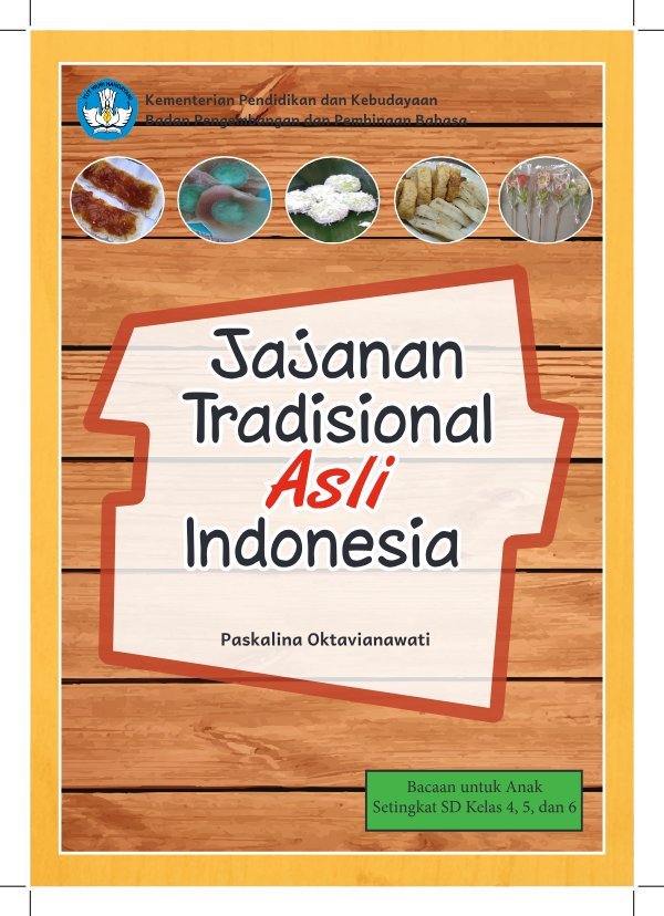 Sampul Jajanan tradisional asli Indonesia