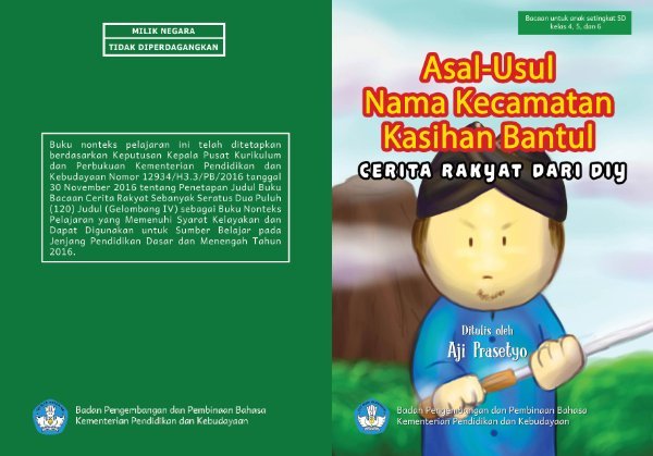 Sampul Asal-usul nama Kecamatan Kasihan Bantul