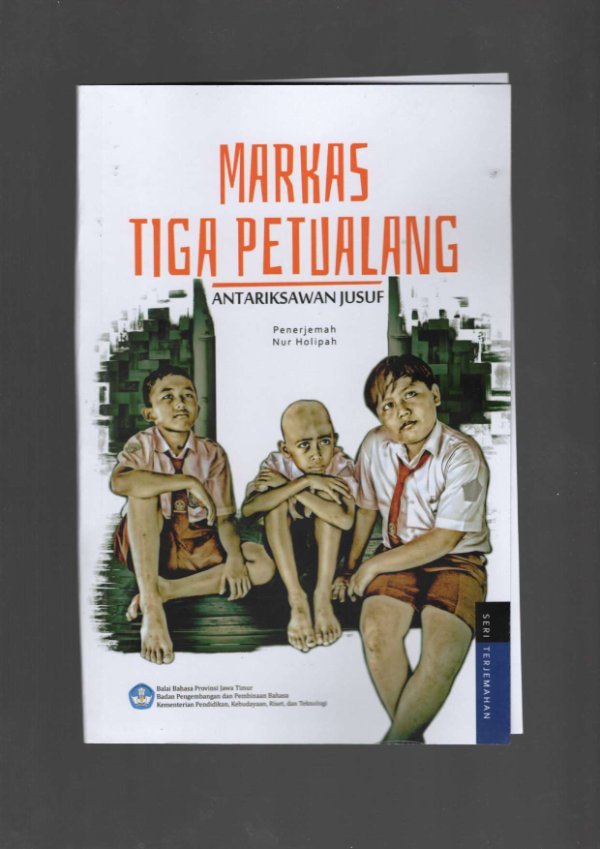 Sampul Markas tiga petualang