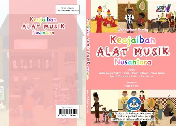 Sampul Keajaiban alat musik nusantara