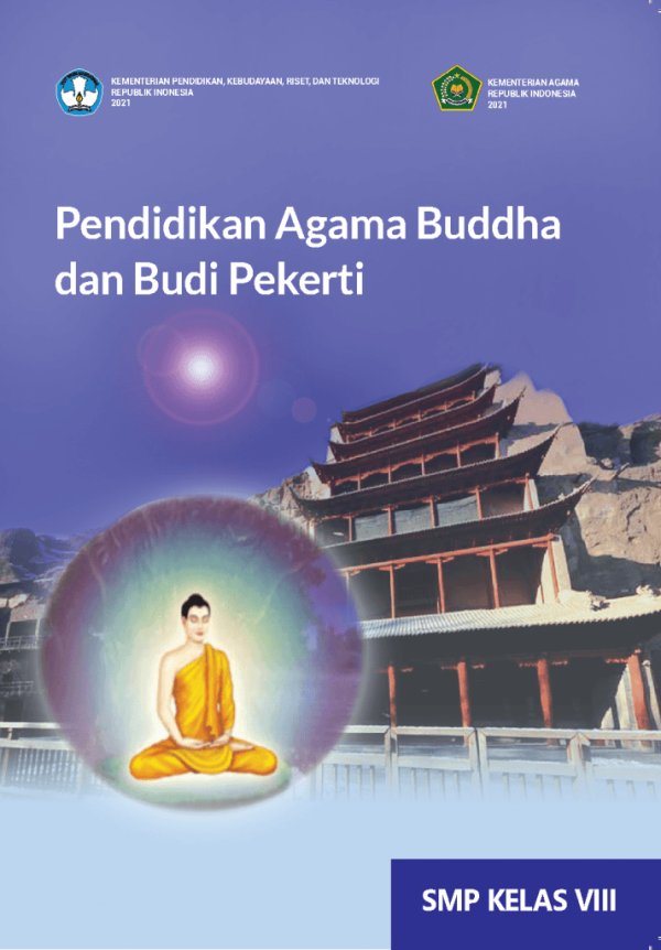 Sampul Pendidikan Agama Buddha dan Budi Pekerti untuk SMP Kelas VIII