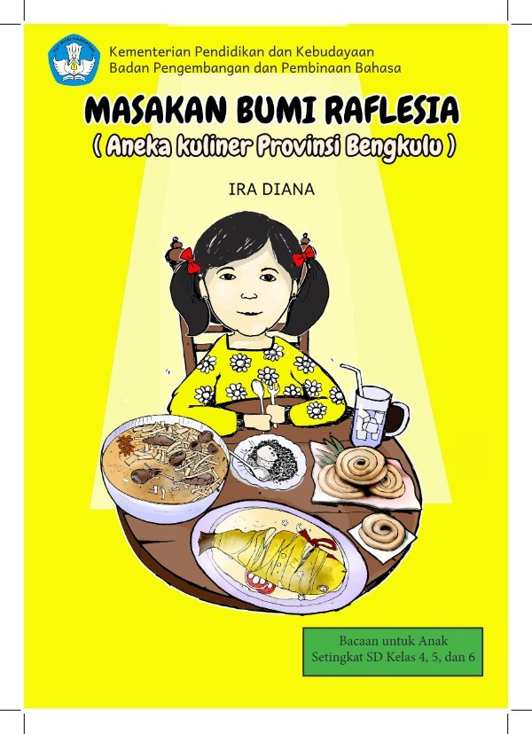 Sampul Masakan bumi raflesia