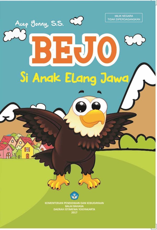 Sampul Bejo, si anak elang Jawa