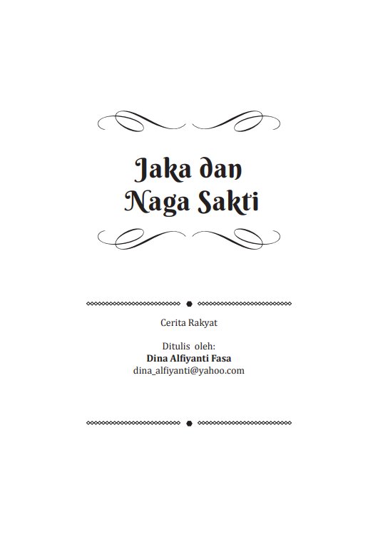 Sampul Jaka dan Naga Sakti