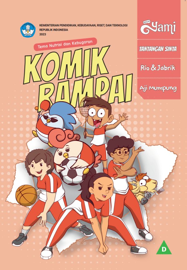 Sampul Komik Rampai Sekilas Yami, Tantangan Sinta, Rio dan Jabrik, Aji Mumpung