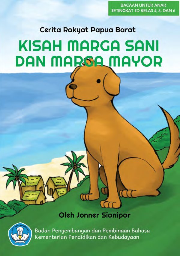 Sampul Kisah Marga Sani dan Marga Mayor