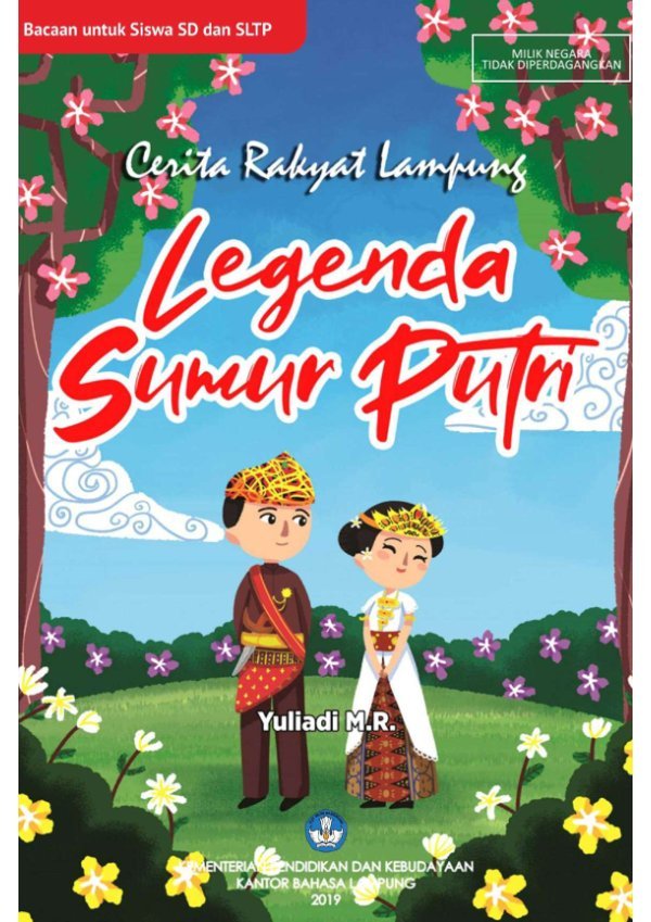Sampul Legenda sumur putri