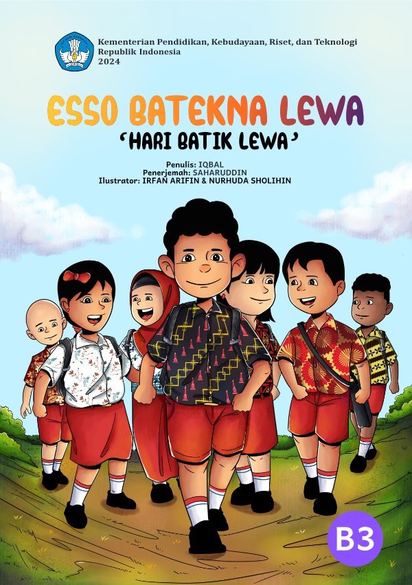 Sampul Esso Batekna Lewa 'Hari Batik Lewa'