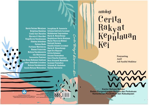 Sampul Antologi cerita rakyat Kepualauan Kei