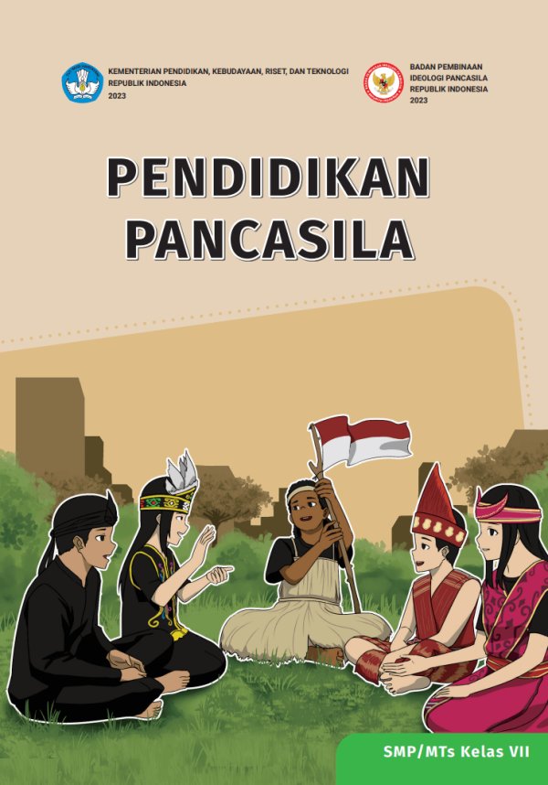 Sampul Pendidikan Pancasila untuk SMP/MTs Kelas VII