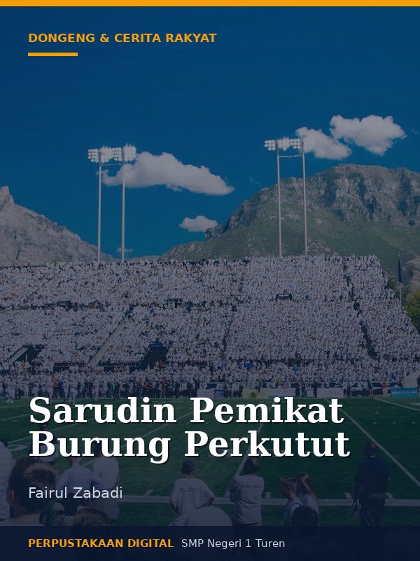 Sampul Sarudin Pemikat Burung Perkutut