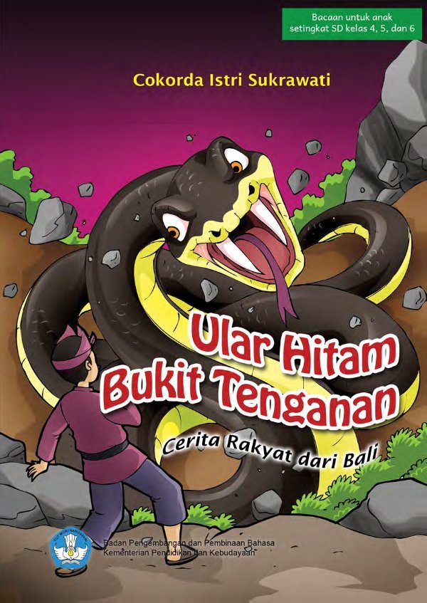 Sampul Ular hitam Bukit Tenganan