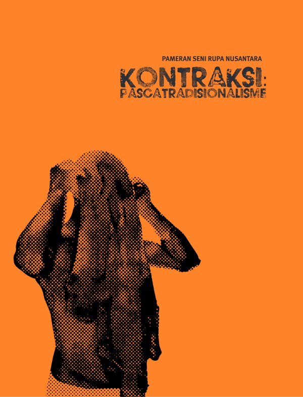 Sampul Pameran seni rupa Nusantara KONTRAKSI