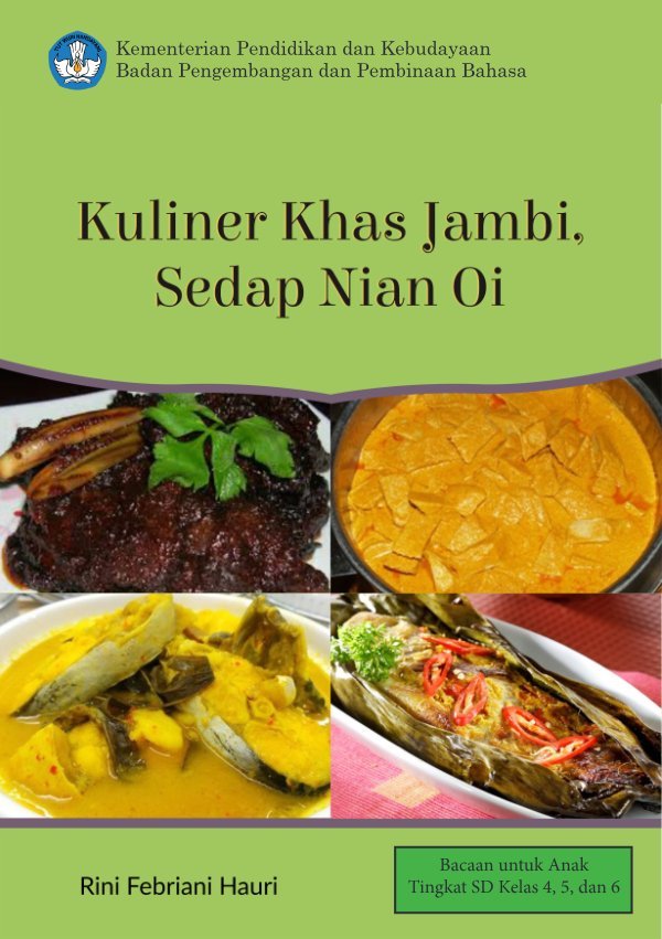 Sampul Kuliner khas Jambi, sedap nian oi