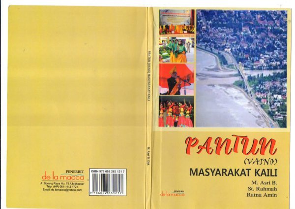 Sampul Pantun (Vaino) masyarakat Kaili