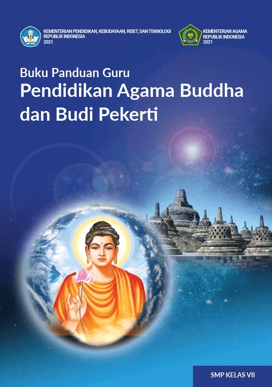 Sampul Buku Panduan Guru Pendidikan Agama Buddha dan Budi Pekerti untuk SMP Kelas VII