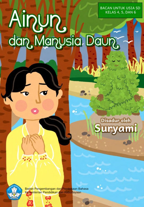 Sampul Ainun dan manusia daun