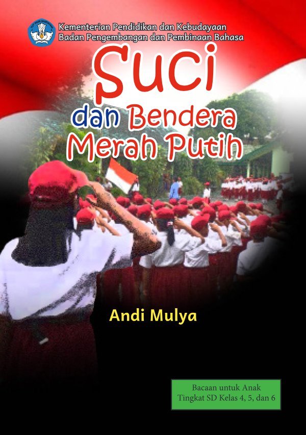 Sampul Suci dan bendera merah putih