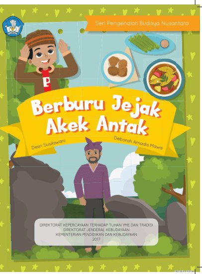 Sampul Berburu Jejak Akek Antak