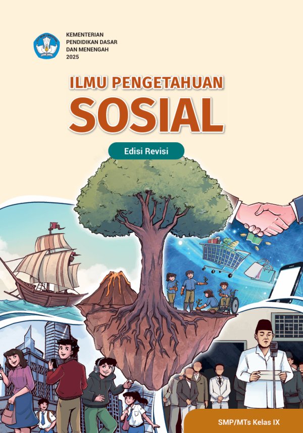 Sampul Ilmu Pengetahuan Sosial untuk SMP/MTs Kelas IX (Edisi Revisi)