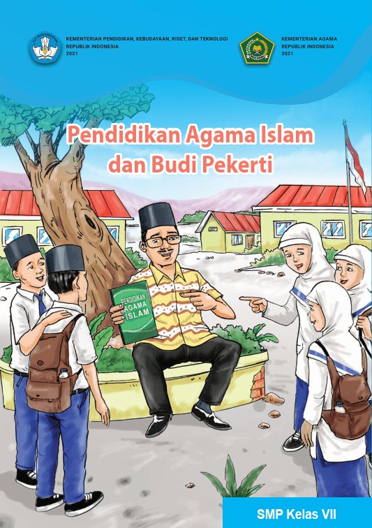 Sampul Pendidikan Agama Islam dan Budi Pekerti untuk SMP Kelas VII