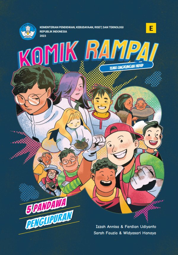 Sampul Komik Rampai Tema Lingkungan Hidup 5 Pandawa & Penglipuran