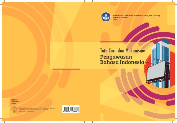 Sampul Tata cara dan mekanisme pengawasan bahasa Indonesia
