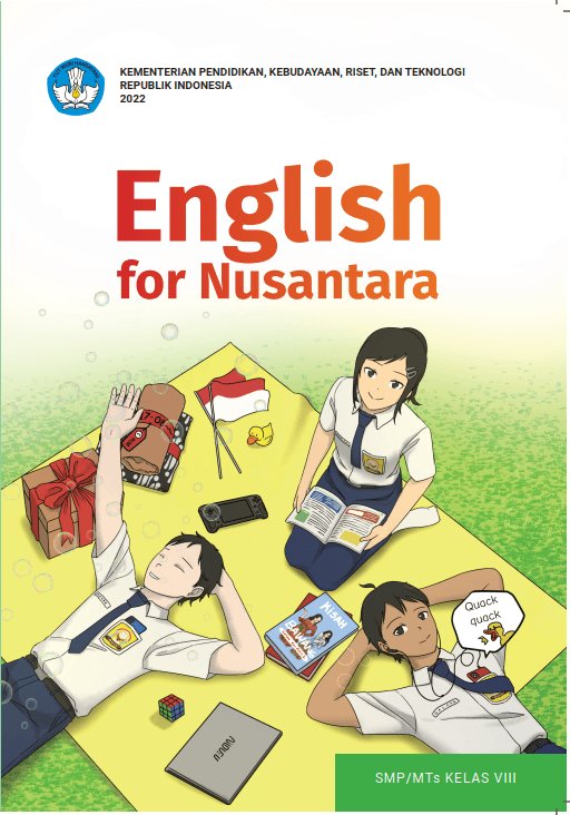 Sampul English for Nusantara untuk SMP/MTs Kelas VIII