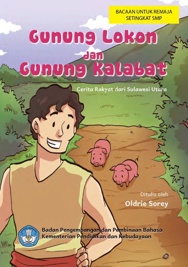 Sampul Gunung Lokon dan Gunung Kalabat