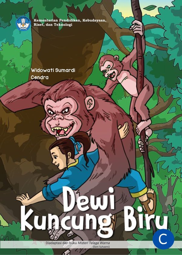 Sampul Dewi kuncung biru