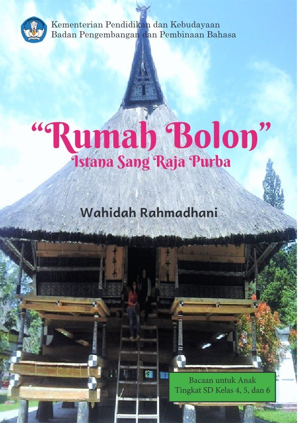 Sampul Rumah Bolon istana sang raja purba