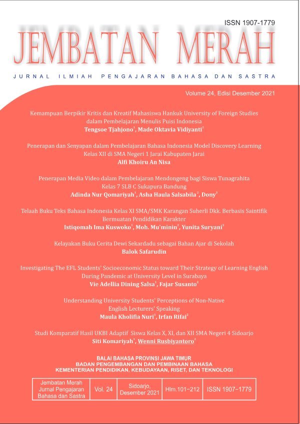Sampul Jembatan Merah Volume 24, Desember 2021