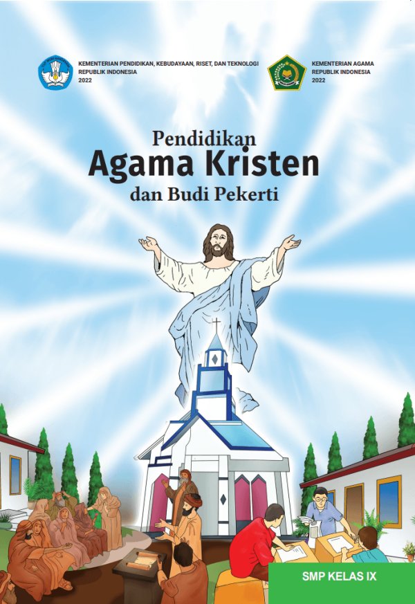 Sampul Pendidikan Agama Kristen dan Budi Pekerti untuk SMP Kelas IX