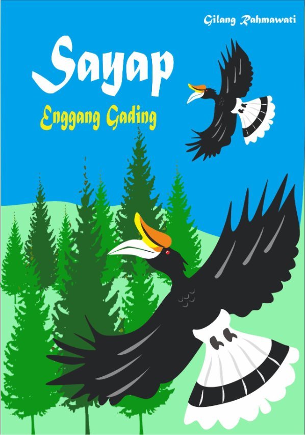 Sampul Sayap enggang gading