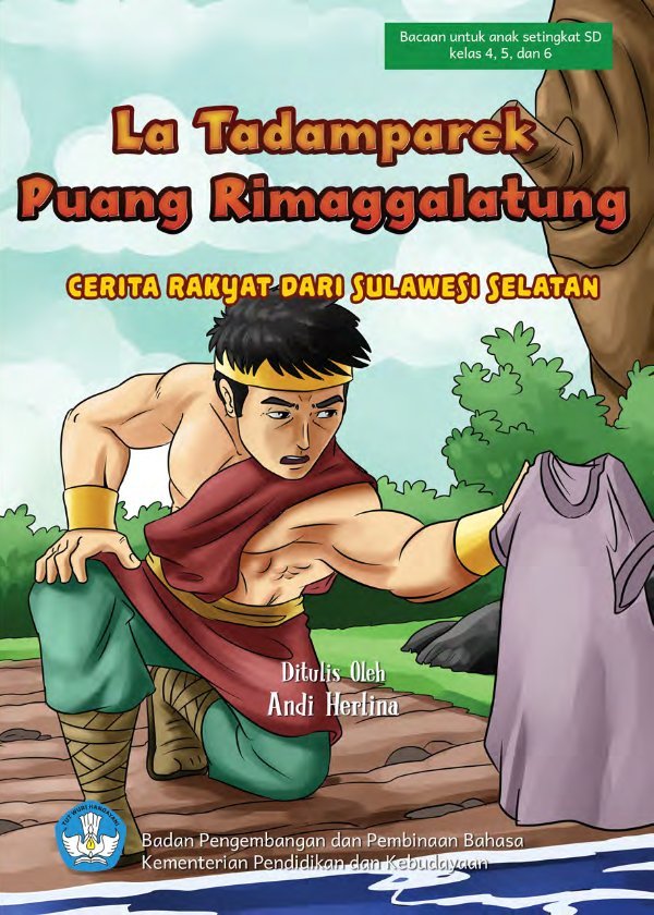 Sampul La Tadamparek Puang Rimaggalatung