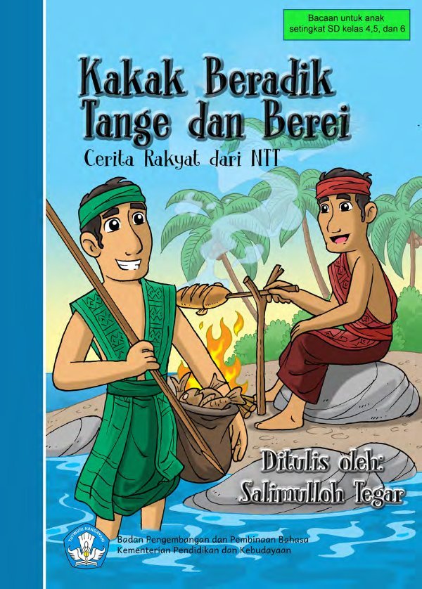 Sampul Kakak beradik Tange dan Berei
