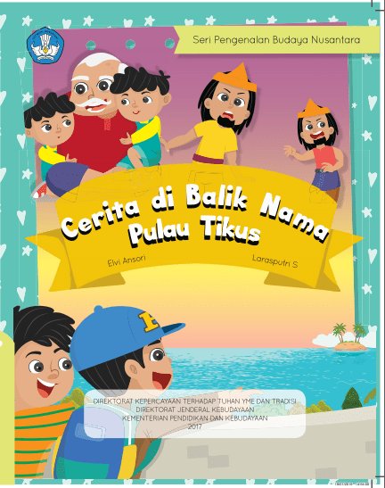 Sampul Cerita di Balik Nama Pulau Tikus
