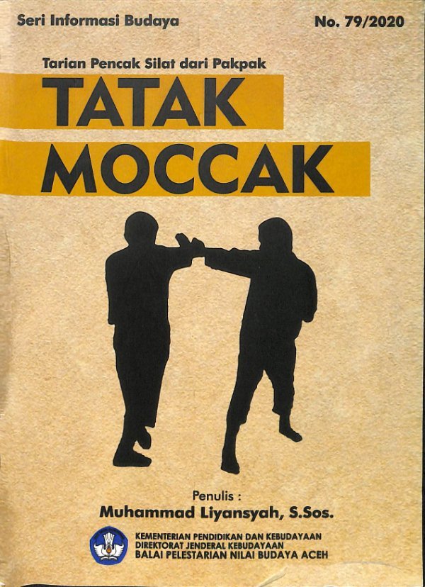Sampul Tarian pencak silat dari Pakpak